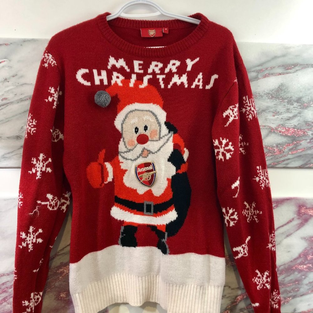Arsenal Women's Christmas Sweater / Jumper
